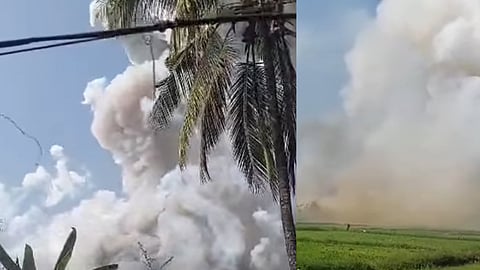 thrissur fire cracker blast details 