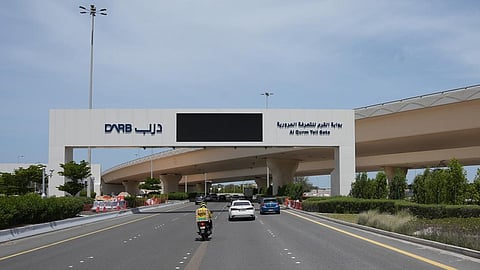 Abu Dhabi new toll gate