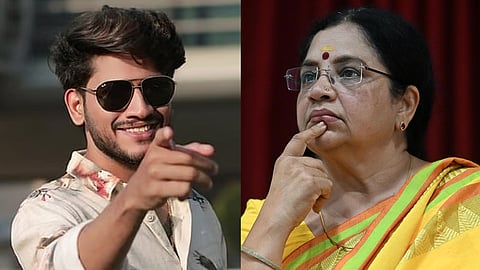 bhagyalakshmi criticize akhil marar