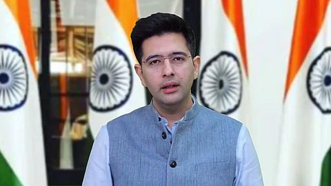 cyber attack against raghav chadha after he announces will join to bjp