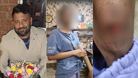 congress leader attack minors for questioning extra martial affair