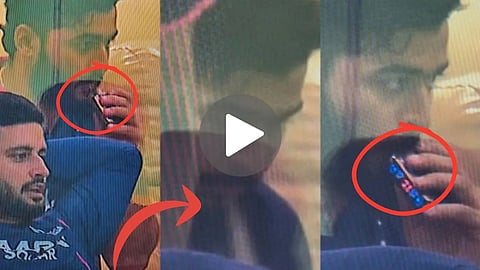 riyan parag caught vaping inside rajastan royals dressing room; video viral