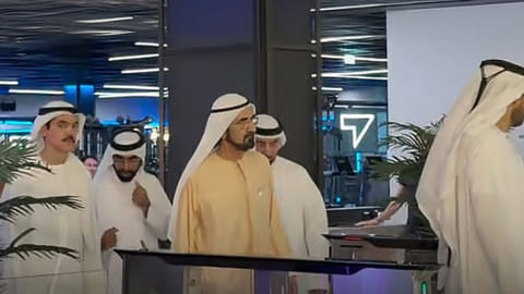 Dubai ruler in gym