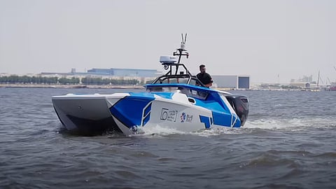 smart patrolling at sea; Test run in Abu Dhabi successful
