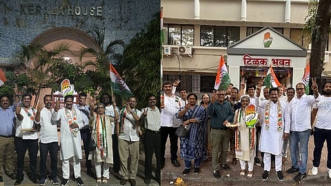 Mumbai celebrates UDFs victory in Kerala