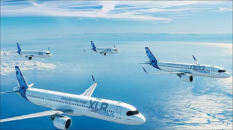 Indian airlines have more than 1,100 planes on order