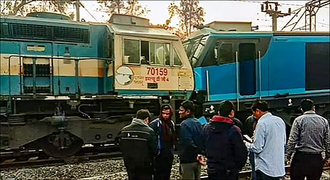 Strict speed limit in trains fitted with German brakes