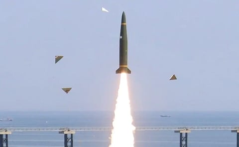 South Korea says North Korea test-fires cruise missiles 
