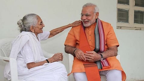 Microsite on PM Modi's mother celebrates unwavering spirit of motherhood