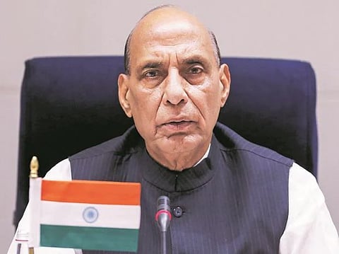 Rajnath Singh to address top naval commanders onboard INS Vikrant