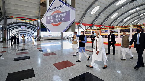 Revamped Rani Kamalapati station features food court, clothing store