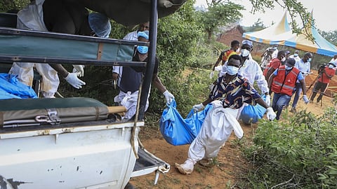 39 bodies dug up in cult investigation of pastor in Kenya