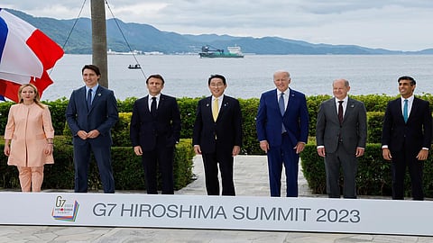 G7 ''outreach'' an effort to build consensus on global issues like Ukraine, China, climate change