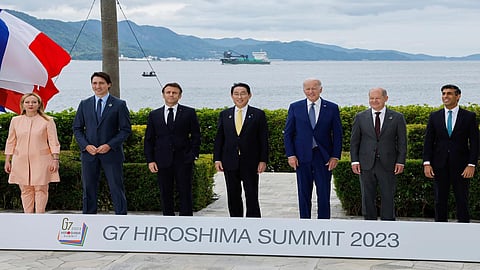 G7 ''outreach'' an effort to build consensus on global issues like Ukraine, China, climate change