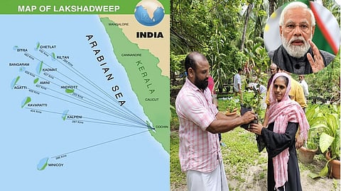 PM Modi praises results of farming, poultry rearing projects in Lakshadweep