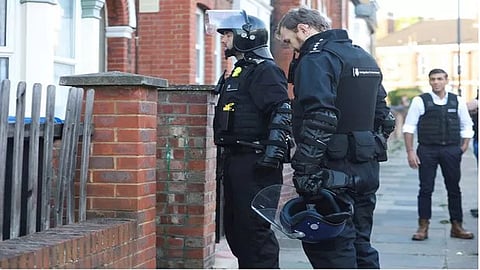 UK PM Rishi Sunak joins raid on illegal migrants, 105 arrested