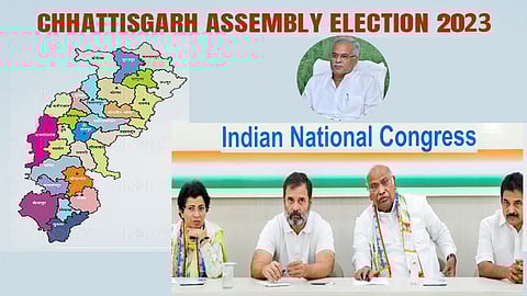 Congress leaders discuss party's strategy for Chhattisgarh assembly polls