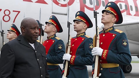 African leaders arrive in Russia for summit with Putin, as Kremlin seeks allies in Ukraine war
