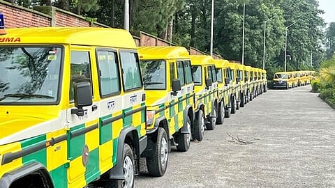 India gifts 84 vehicles to Nepal