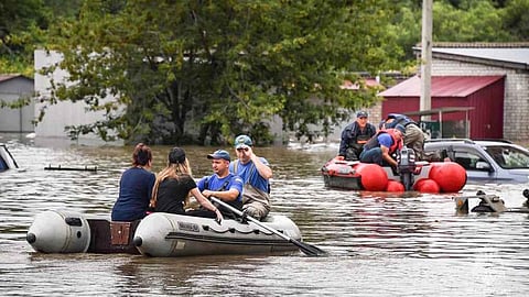 Russia flood