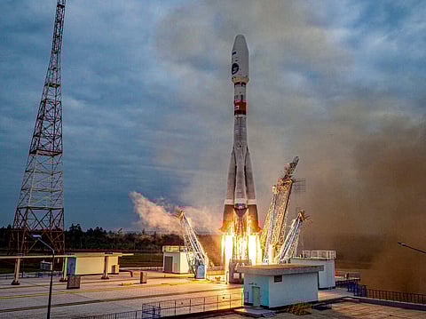 The Russian space agency says its Luna-25 spacecraft has crashed into the moon    	