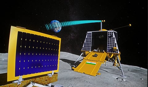 Vikram lander observes temperature variation on lunar surface, records high of 70 degree Celsius