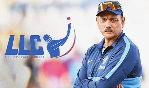 Ravi Shastri, Commissioner of Legends League Cricket.