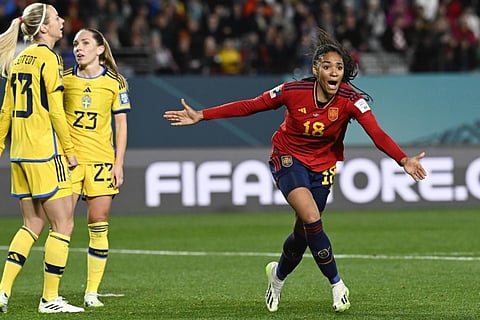 Salma Paralluelo emerges as a star in Spain's run to the Women's World Cup final  