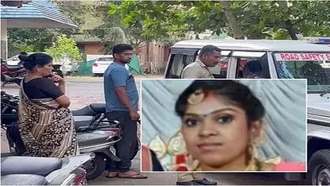 Kerala police arrest the husband and mother-in-law of Anjana (inset)