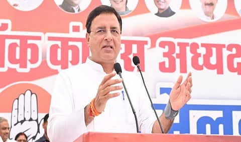 Congress leader Randeep Surjewala calls BJP members ‘asur’ tendency people