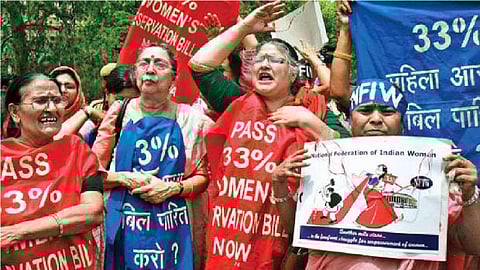Congress Urges Gov't to Bring Women Reservation Bill to Address Skewed Proportion of Women in Parliament