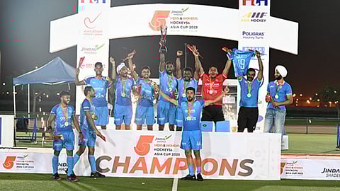 India beat Pakistan in thrilling final to win inaugural Men's Hockey 5s Asia Cup