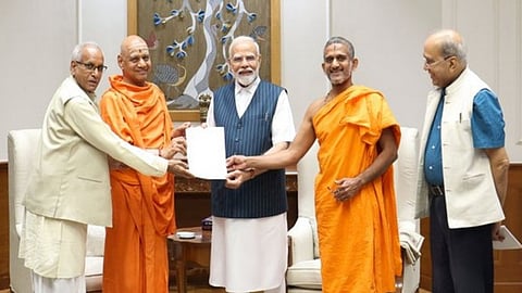 PM Modi invited to Ram Temple consecration ceremony in Ayodhya