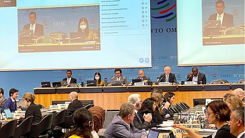 WTO meeting in Geneva