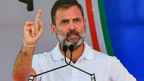 Why does PM Modi identify himself as OBC if he says poor is only caste in country, asks Rahul