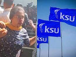 KSU Protests in Kerala: Students Demand Justice after Police Lathi Charge