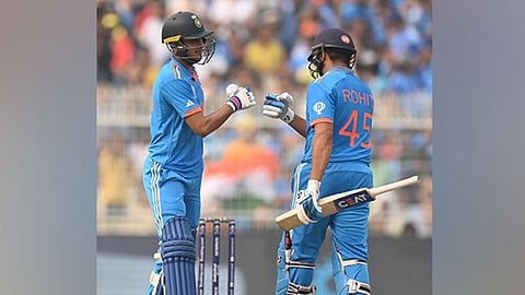 Team India registers highest total in World Cup knockout match