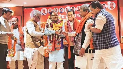 BJP picks tribal face Vishnu Deo Sai as Chhattisgarh CM; governor invites him to form government