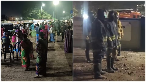 North Chennai people close to sea shore, who affected ammonia gas leak