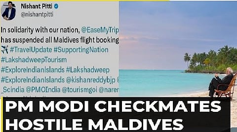 EaseMyTrip Suspends Maldives Bookings in Solidarity with India