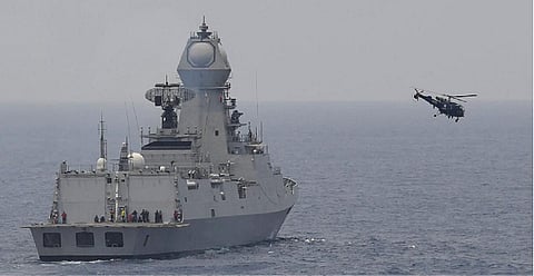 Indian Navy deploys warship, surveillance aircraft after hijacking of merchant vessel in Arabian Sea