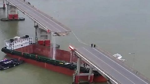 Tragedy Strikes: Container Ship Collides with Bridge in China