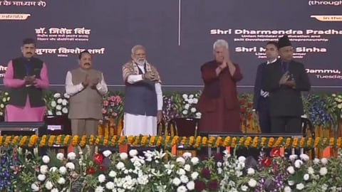 Day not far when Kashmir will get connected with Kanyakumari by rail: PM Modi