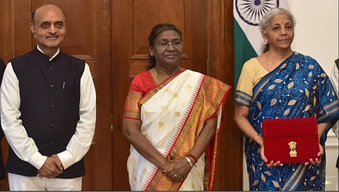  Sitharaman in her pre-election Budget