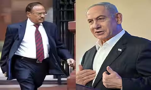 NSA Doval calls on Israeli PM Netanyahu to discuss war in Gaza, humanitarian assistance