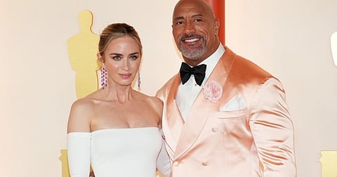 Emily BlunT, Dwayne Johnson
