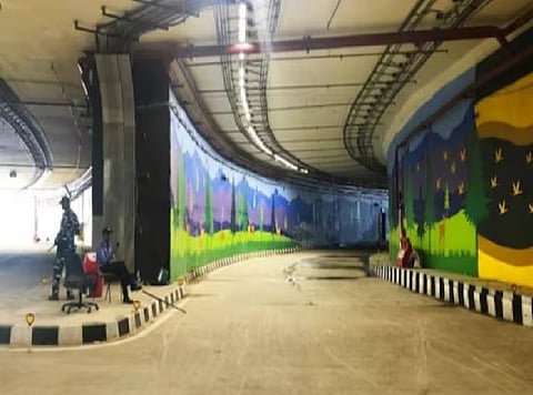 Pragati Maidan tunnel closed at night for repairs till April 18