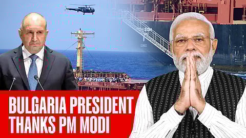 Bulgarian Prez Rumen Radev thanks PM Narendra Modi