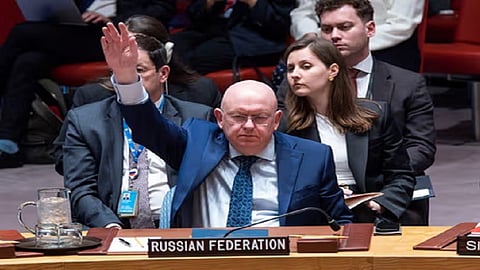 Russia's UN ambassador, Vassily Nebenzia