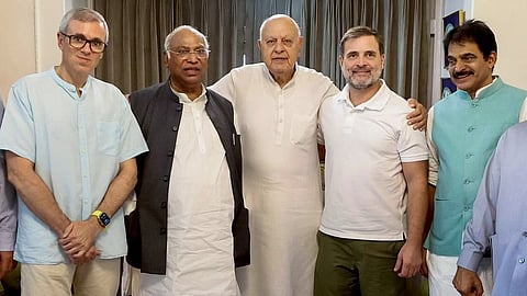 Congress and National Conference leaders